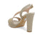 Melluso Donna Sandali Tessuto J616D-225136 Oro